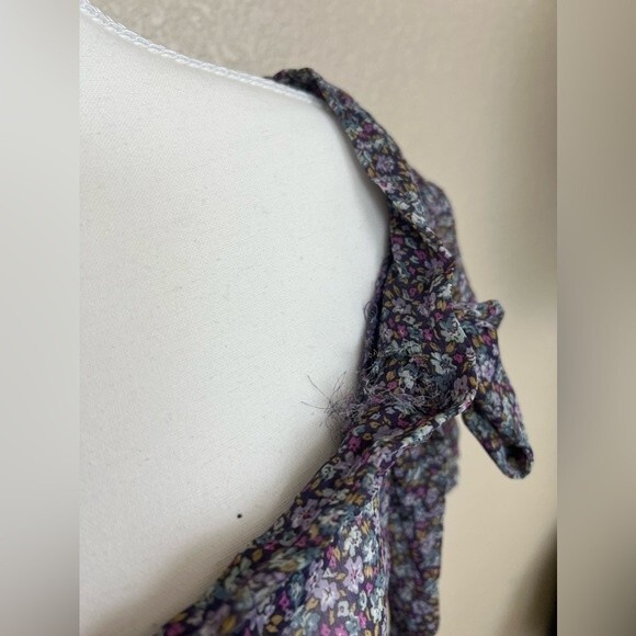 Zara Floral Sheer Blouse - Picture 6 of 6